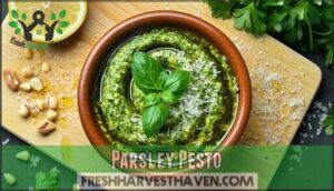 parsley pesto
