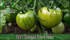 pest damage symptoms