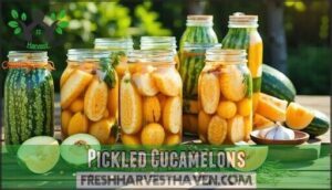 pickled cucamelons