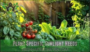 plant specific sunlight needs