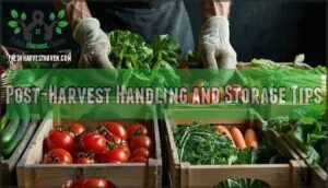 post-harvest handling and storage tips