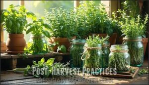 post-harvest practices