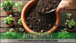 potting soil mix