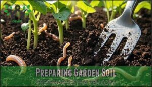preparing garden soil