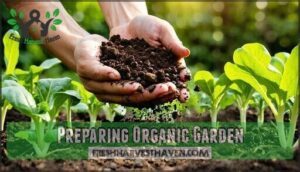 preparing organic garden