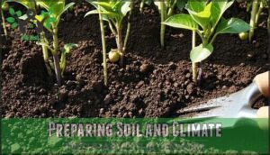 preparing soil and climate