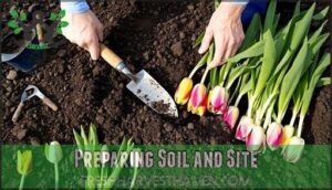 preparing soil and site