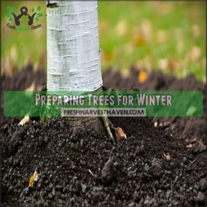preparing trees for winter