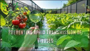 preventing aphid transmission of viruses