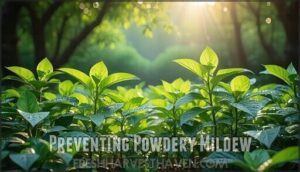 preventing powdery mildew