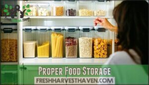 proper food storage