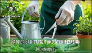 proper sanitation and sterilization techniques