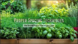 proper spacing techniques
