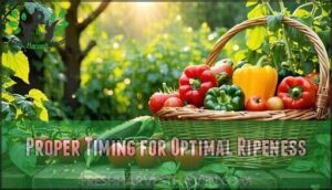 proper timing for optimal ripeness