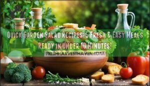 quick garden salad recipes