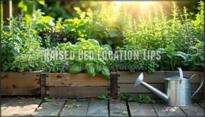 raised bed location tips