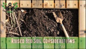 raised bed soil considerations