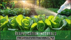 reapplication intervals