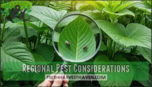 regional pest considerations