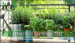 repurposed container ideas