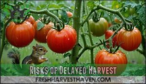 risks of delayed harvest