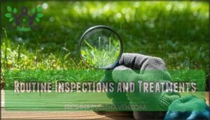 routine inspections and treatments