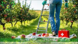 safety precautions for harvesting