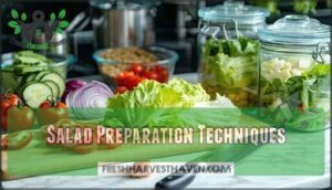 salad preparation techniques