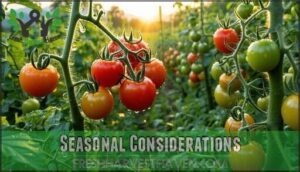 seasonal considerations