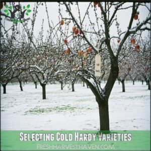 selecting cold hardy varieties