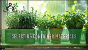 selecting container materials