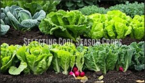 selecting cool season crops
