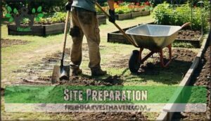 site preparation