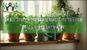 small space herb gardening
