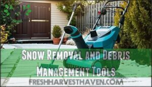 snow removal and debris management tools