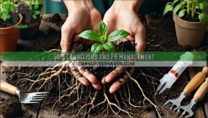 soil conditions and ph management