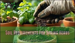 soil requirements for spring herbs