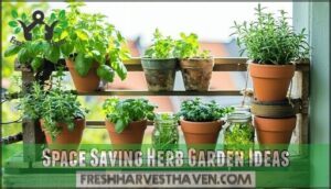 space saving herb garden ideas