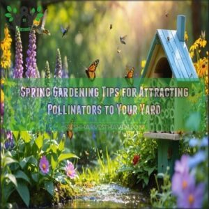 spring gardening tips for attracting pollinators