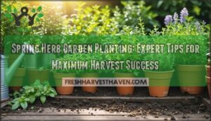 spring herb garden planting