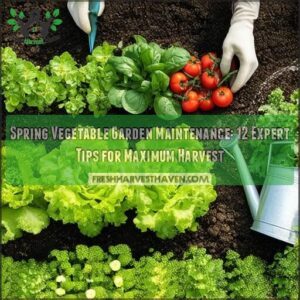 spring vegetable garden maintenance