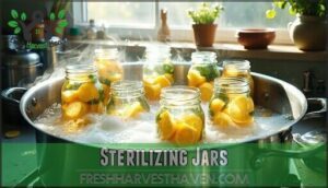sterilizing jars