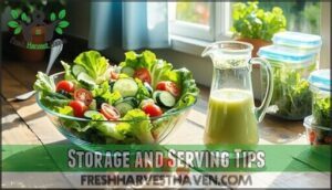 storage and serving tips