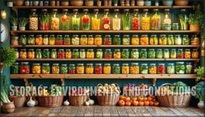 storage environments and conditions