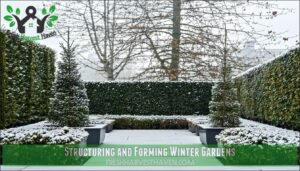 structuring and forming winter gardens