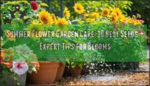 summer flower garden care