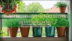summer gardening tips for small balconies