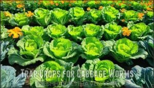 trap crops for cabbage worms