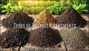 types of organic amendments