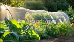 using insect barriers